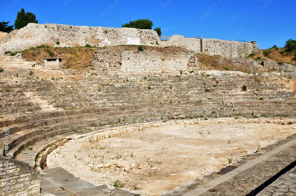 Amphitheater in Pula 