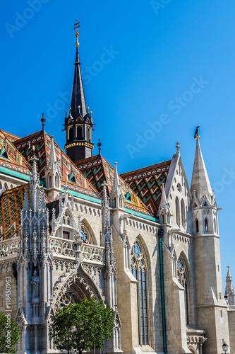 Matthias Church (Church of Our Lady of Buda). Budapest, Hungary.