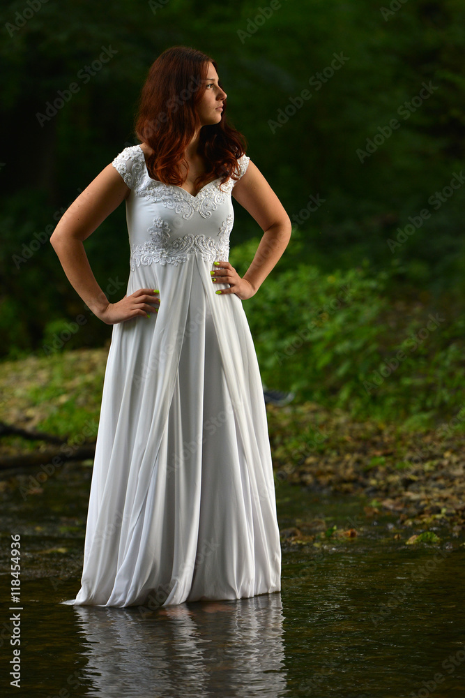 portrait of the young beautiful woman with long hairs portrait of the young beautiful woman with long hairs