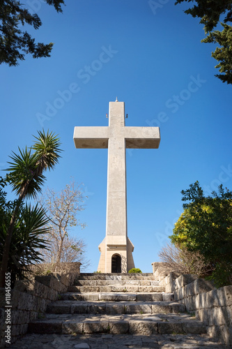 Cross on Mount Filerimos, Greece, Rhodes