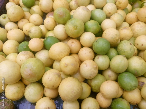 Full frame shot of lemons for sale