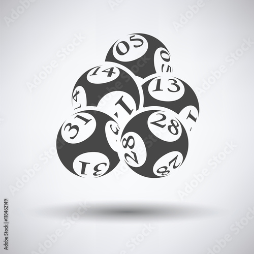 Lotto balls icon