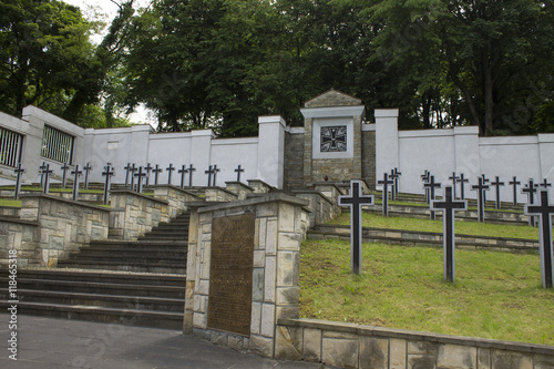 Cemetery of German soldiers in Poland city Przemysl 03.06.2014 © Heroc