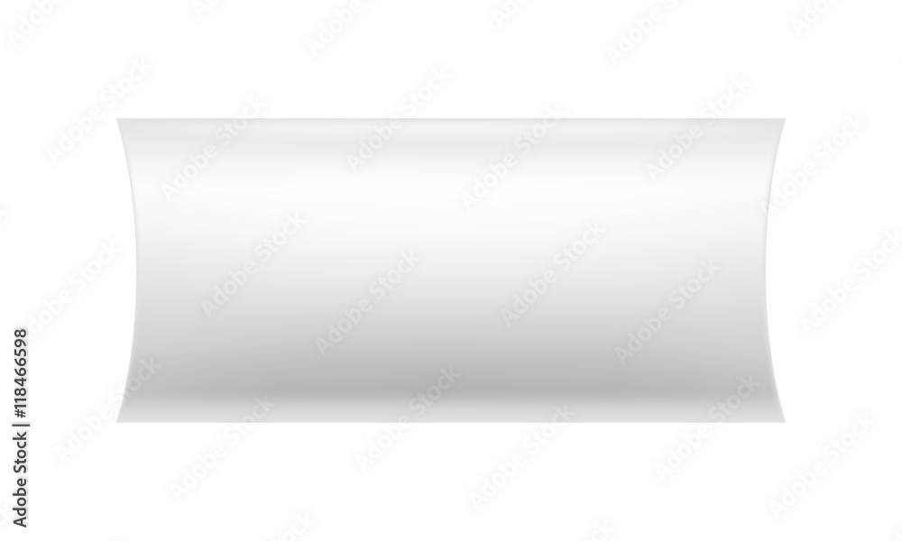 Paper white box mock-up template. Paper white box mock-up template.