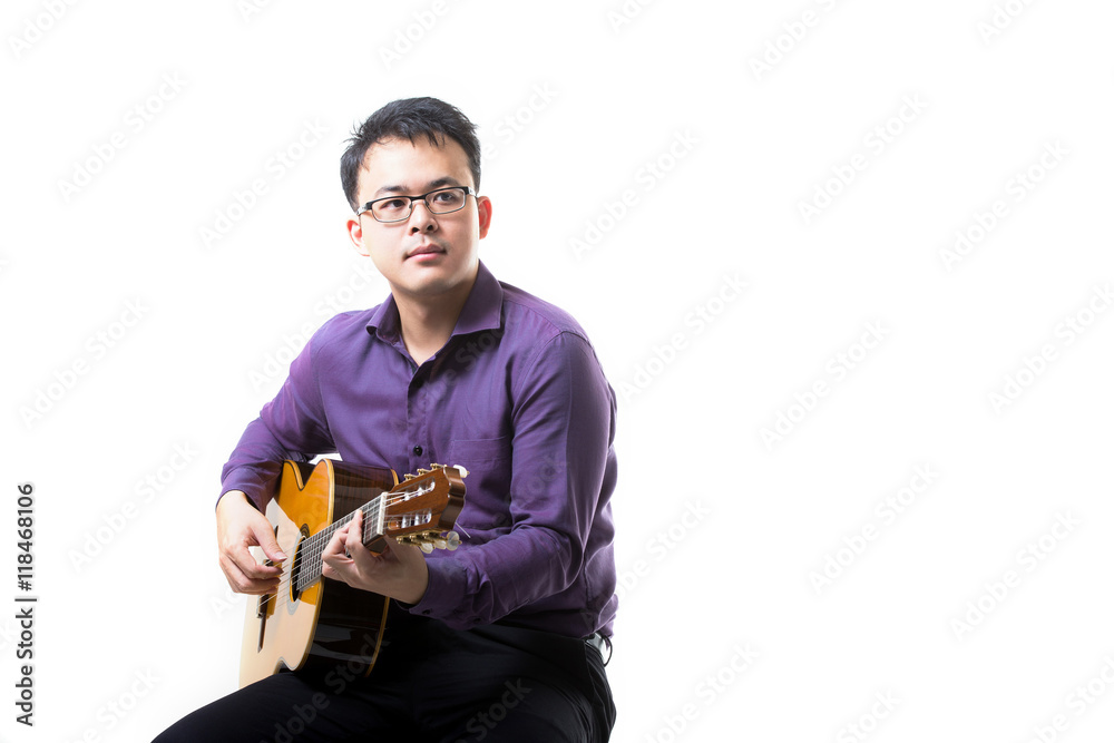 Acoustic guitar guitarist man classical. Classic player music pl Acoustic guitar guitarist man classical. Classic player music pl