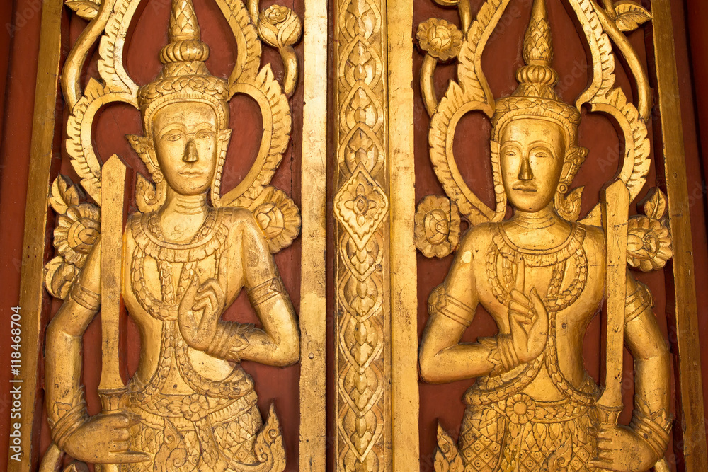 Buddhism Religious Temple Door
