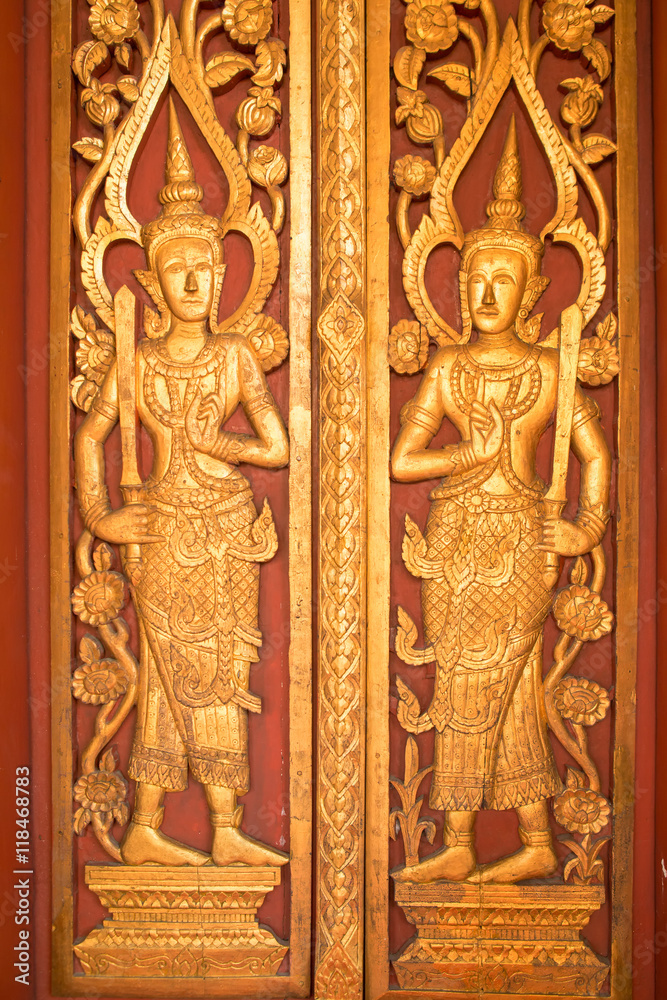 Buddhism Religious Temple Door