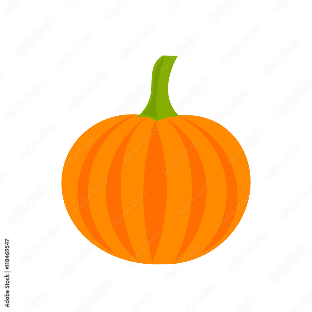 Obraz premium Pumpkin icon illustration