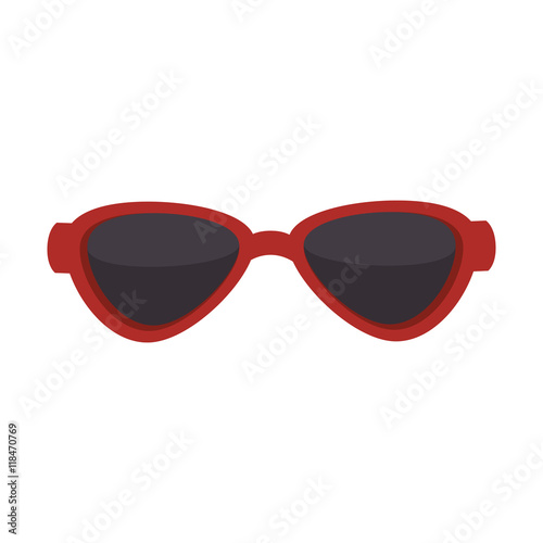 sunglasses sun eyewear optical protection see glasses cool vector illustration isolated
