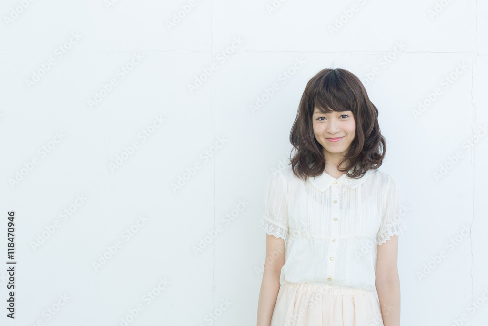 爽やかな女性 爽やかな女性