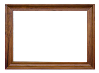 empty old wood frame
