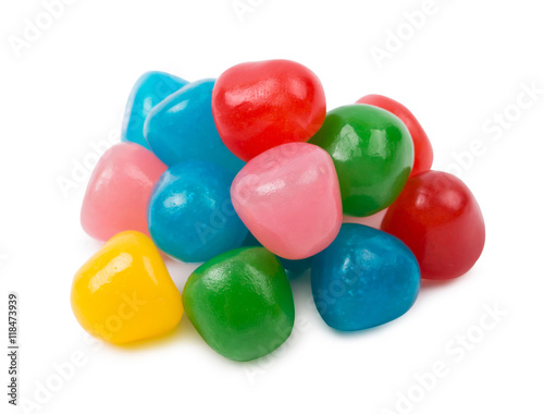 The fruit candies