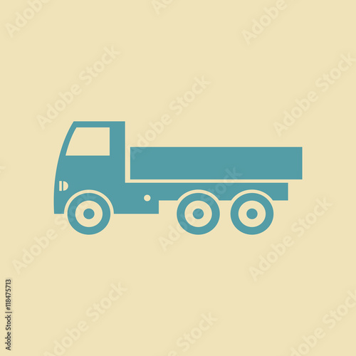 Truck vector icon