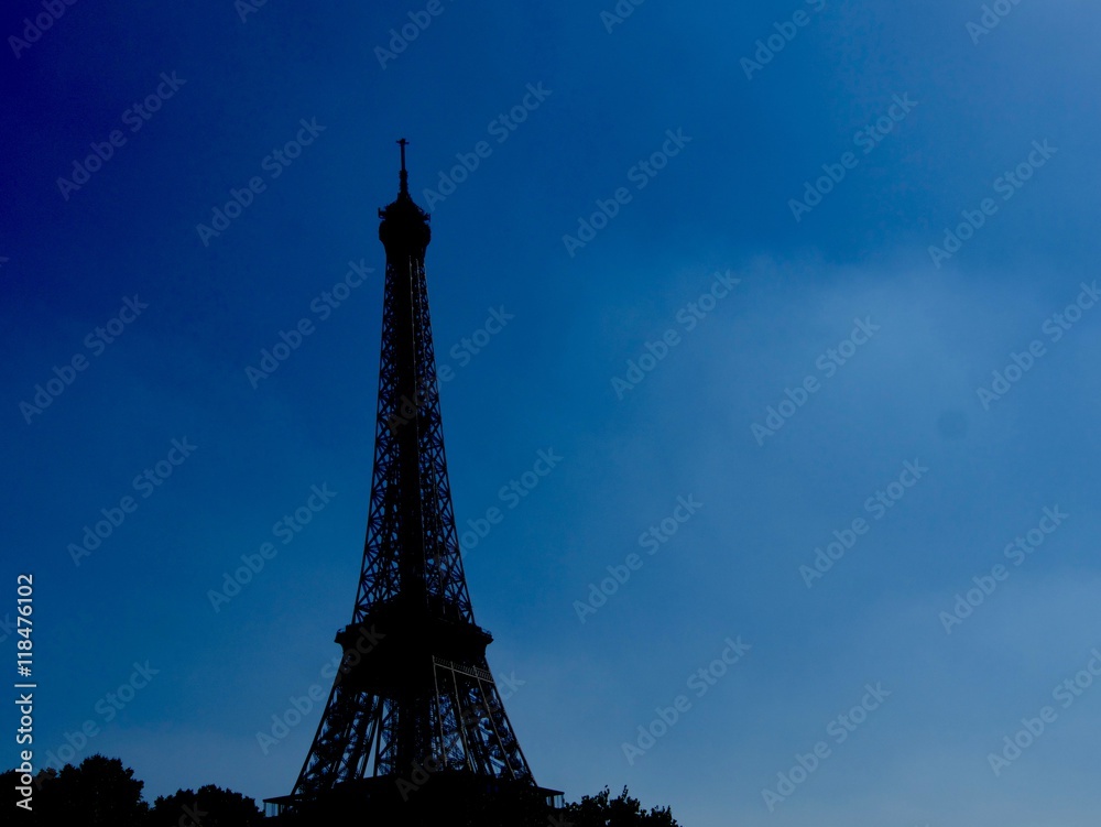 Naklejka premium Tour eiffel