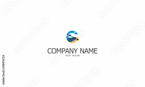 Typography logo by OriQ