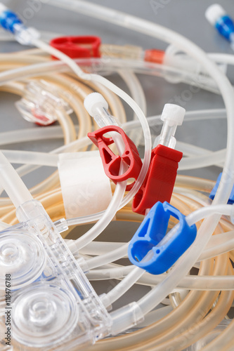 Tubes of hemodialysis machine