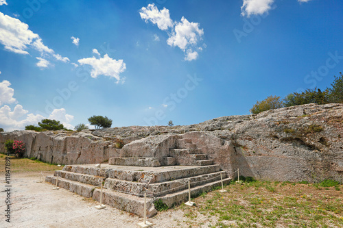 Foto The Pnyx with the bema, Greece