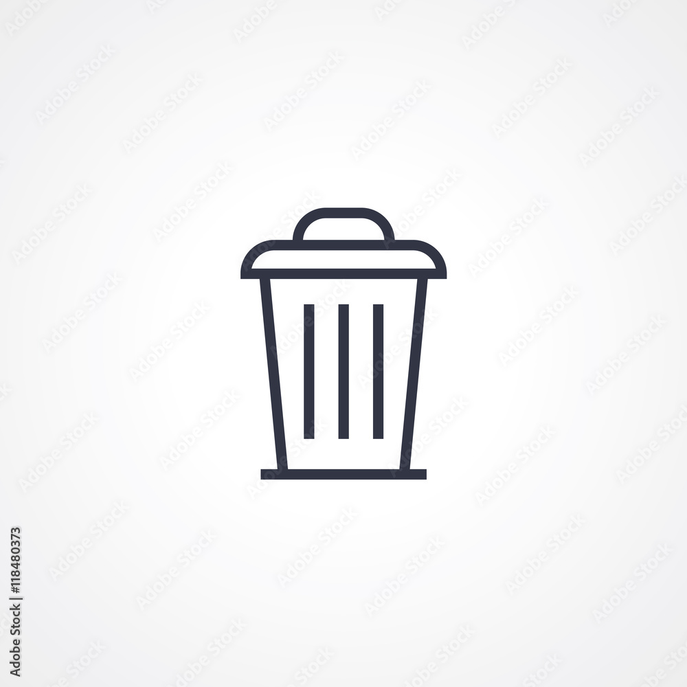 trash can icon