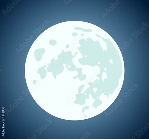Vector moon