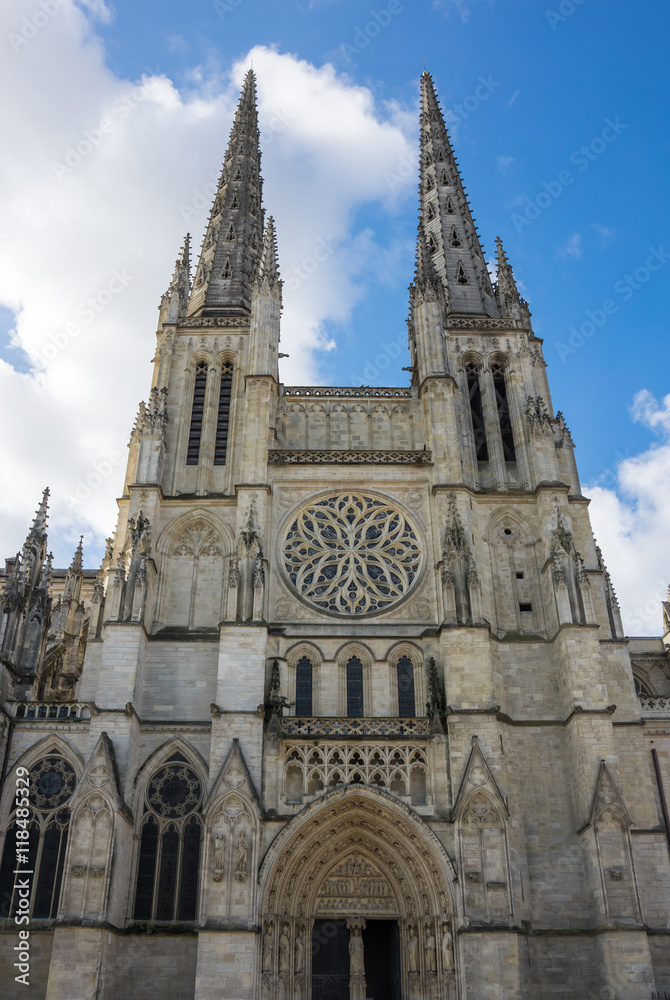 Obraz premium Gothic Bordeaux Cathedral