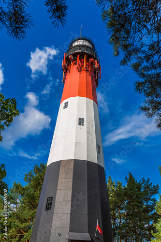 Obraz na płótnie Lighthouse Stilo, Poland w salonie