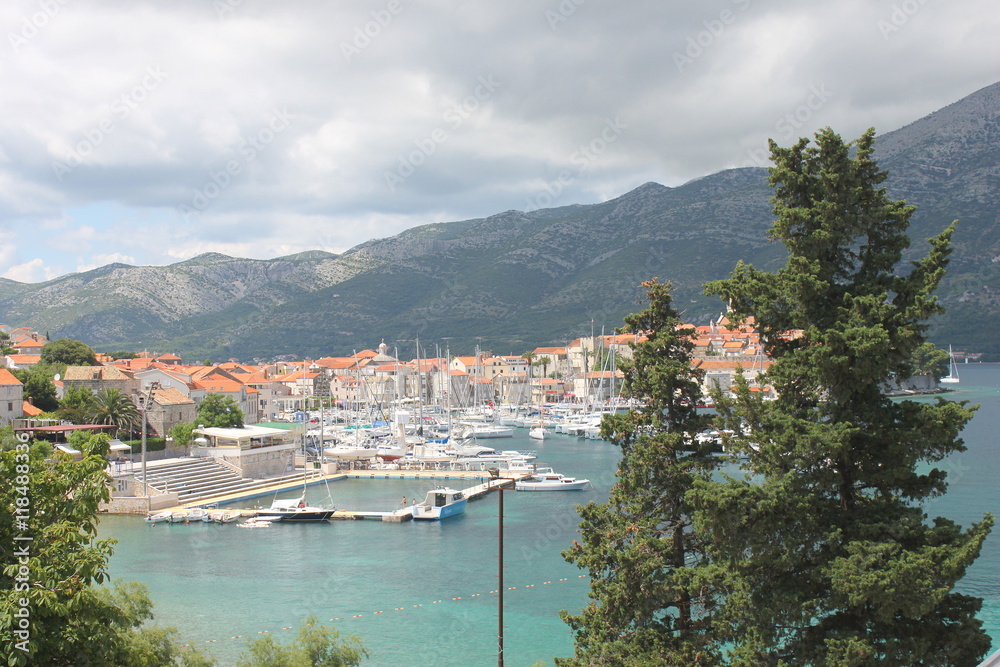 Korcula - port