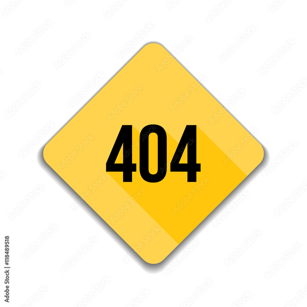 404 Not found error sign 404 Not found error sign