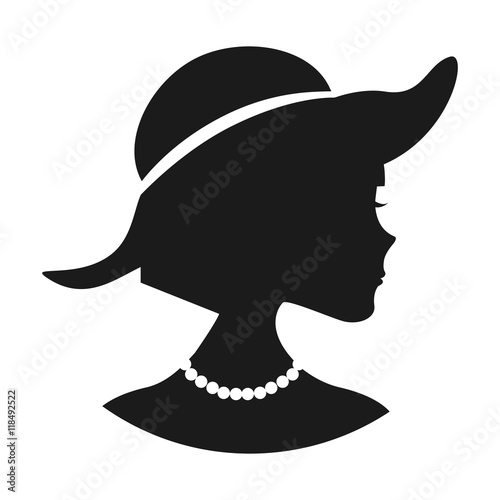 female fashion accessories isolated