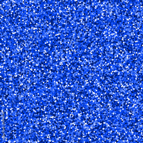 Blue glitter texture pattern. Vector illustration.