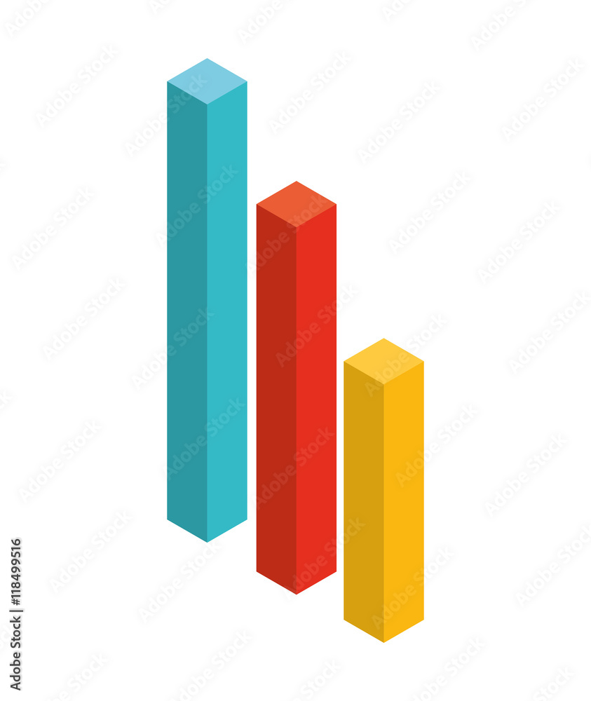 bars statistics isolated icon bars statistics isolated icon