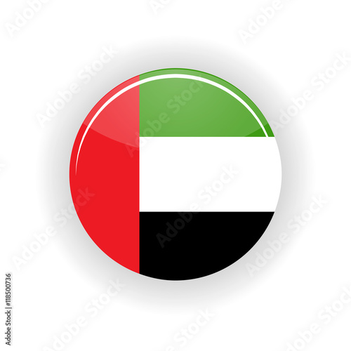 United Arab Emirates icon circle isolated on white background. Abu Dhabi icon vector illustration Free Download United Arab Emirates icon circle isolated on white background. Abu Dhabi icon vector illustration - GFXLoad