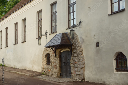 Fototapeta Naklejka Na Ścianę i Meble -  Vyborg, medieval streets of the city