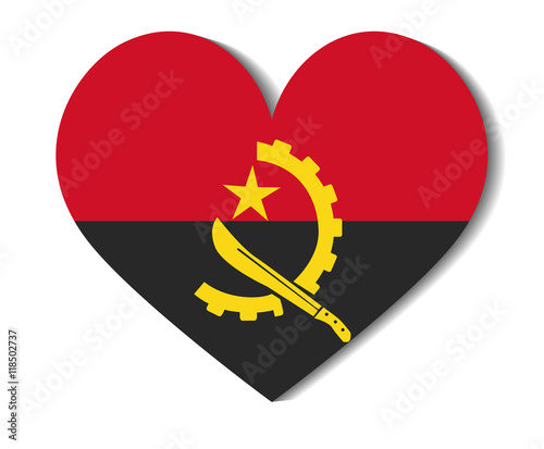 heart flag angola