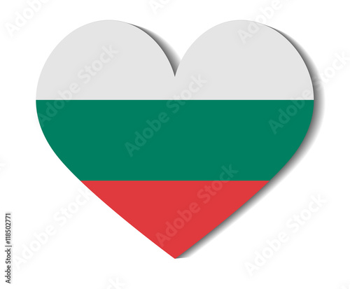 Free Download heart flag bulgaria - GFXLoad