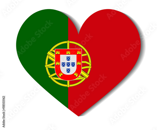 heart flag portugal
