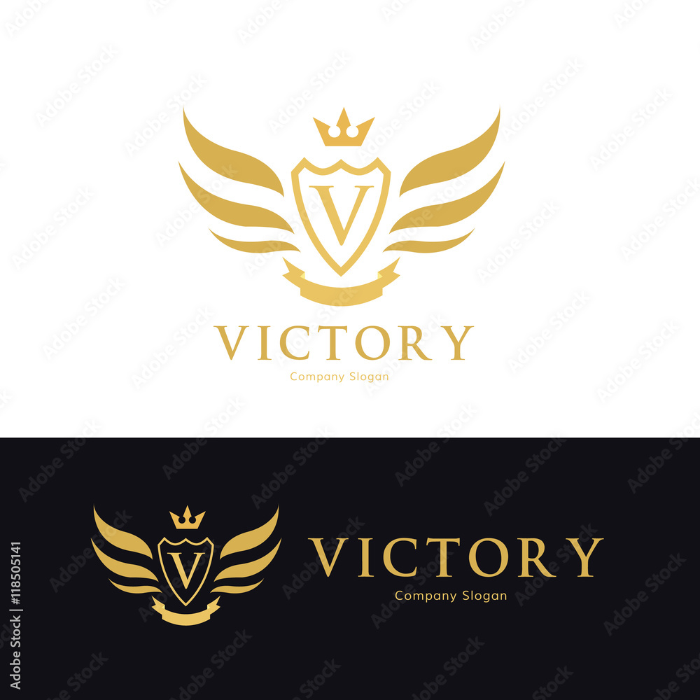 Victory logo set, hotel logo, fashion brand logo, royal logo, vip logo design. Victory logo set, hotel logo, fashion brand logo, royal logo, vip logo design.