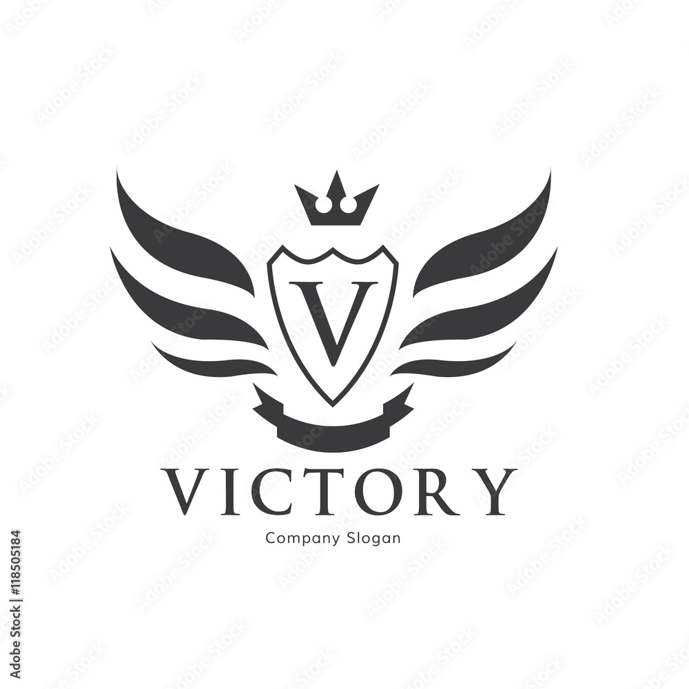 Victory logo set, hotel logo, fashion brand logo, royal logo, vip logo design. Victory logo set, hotel logo, fashion brand logo, royal logo, vip logo design.