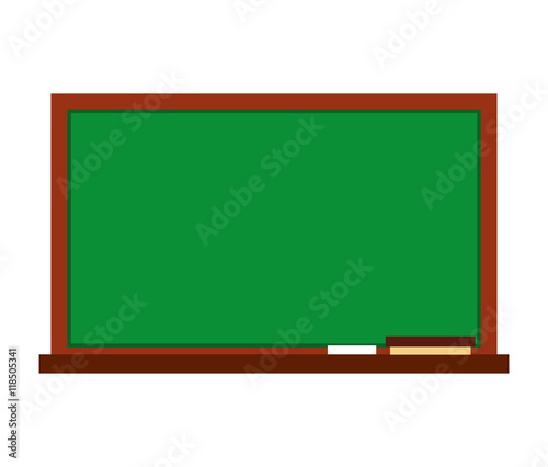 chalk board school isolated icon