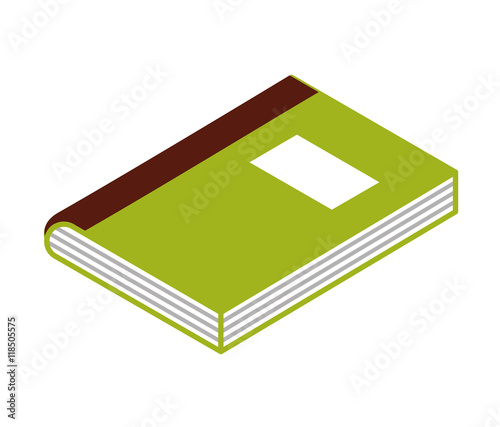 book text school icon
