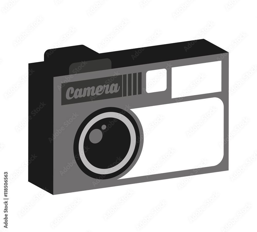 camera photographic isolated icon camera photographic isolated icon