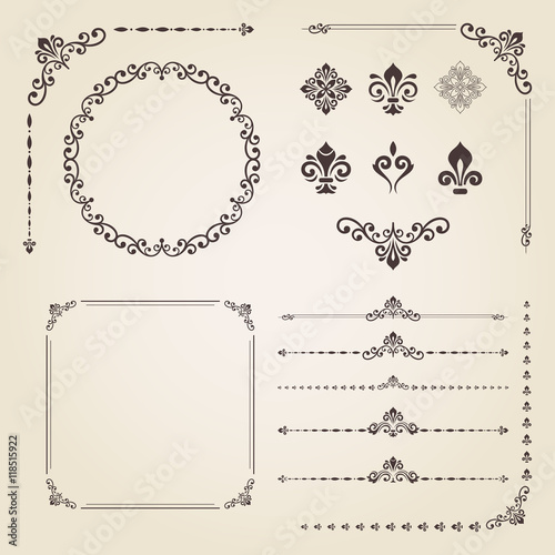 Vintage Set of Elements