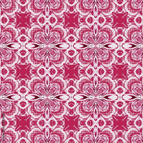 цветочный узор розовый текстура ткани © nzgeirbyf