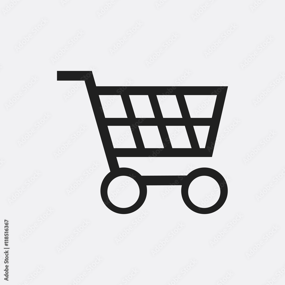 Shipping cart icon illustration Stock Vector | Adobe Stock