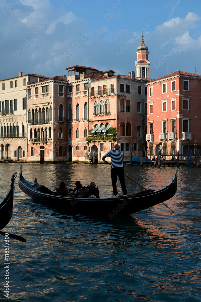 Obraz premium Gondolas at Venice