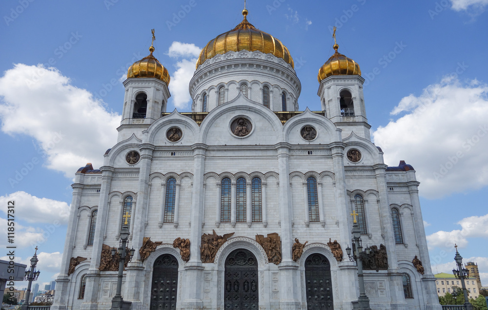 Christ the Saviour cathedral in Moscow
