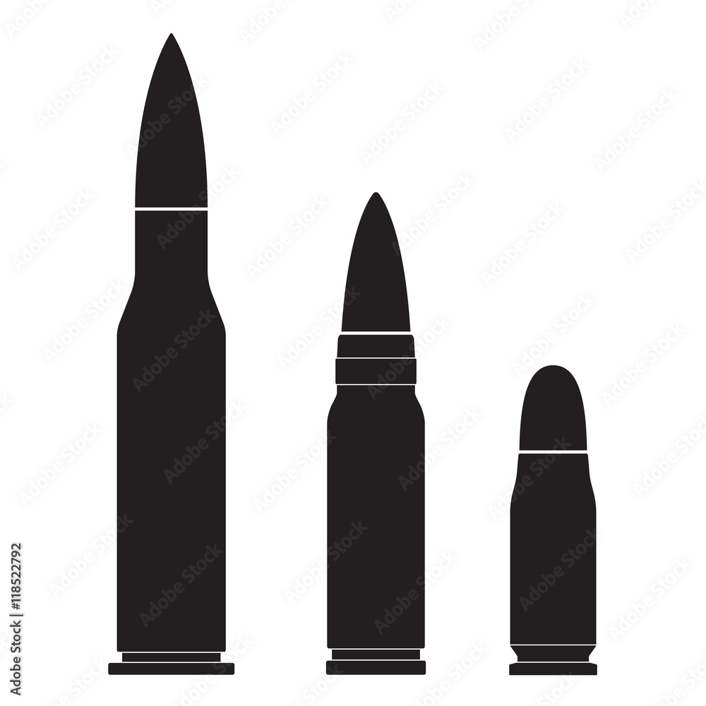 Bullet icons set isolated on white background. Vector illustration of various bullets. Bullet icons set isolated on white background. Vector illustration of various bullets.