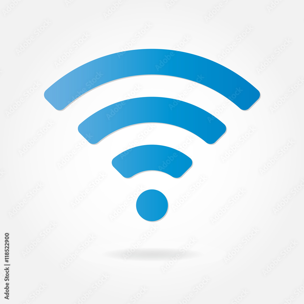 Wireless and wifi icon or sign for remote internet access. Podcast vector symbol. Wireless and wifi icon or sign for remote internet access. Podcast vector symbol.