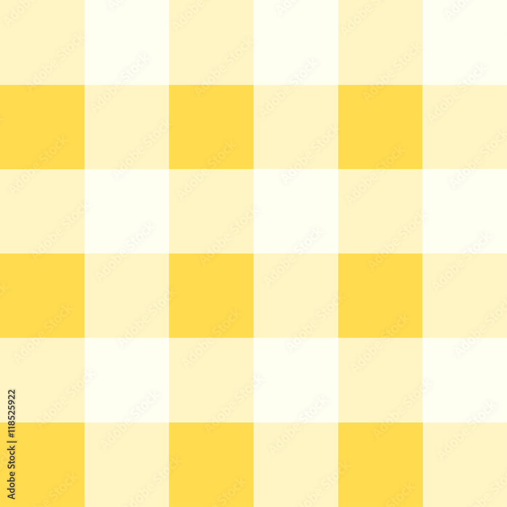 Yellow White Chessboard Background Vector Illustration Yellow White Chessboard Background Vector Illustration