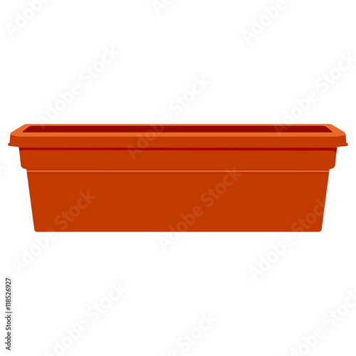 Garden flower pot