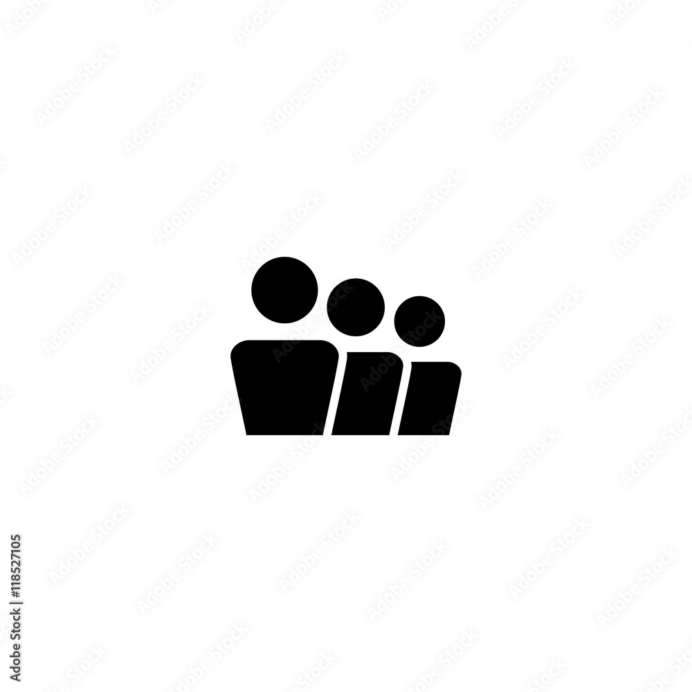 People Icons - Isolated On White Background. Vector Illustration, Graphic Design. For Web, Websites, Print. Business Concept People Icons - Isolated On White Background. Vector Illustration, Graphic Design. For Web, Websites, Print. Business Concept